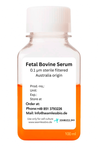 Fetal Bovine Serum – Australia Origin | 0.1 µm Sterile Filtered | EMEA Certified | Refinement Options Available | 50 mL, 100 mL & 500 mL