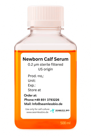 New Born Calf Serum – US Origin | Sterile Filtered (0.2 µm) | 50 mL, 100 mL, 500 mL & 1 L