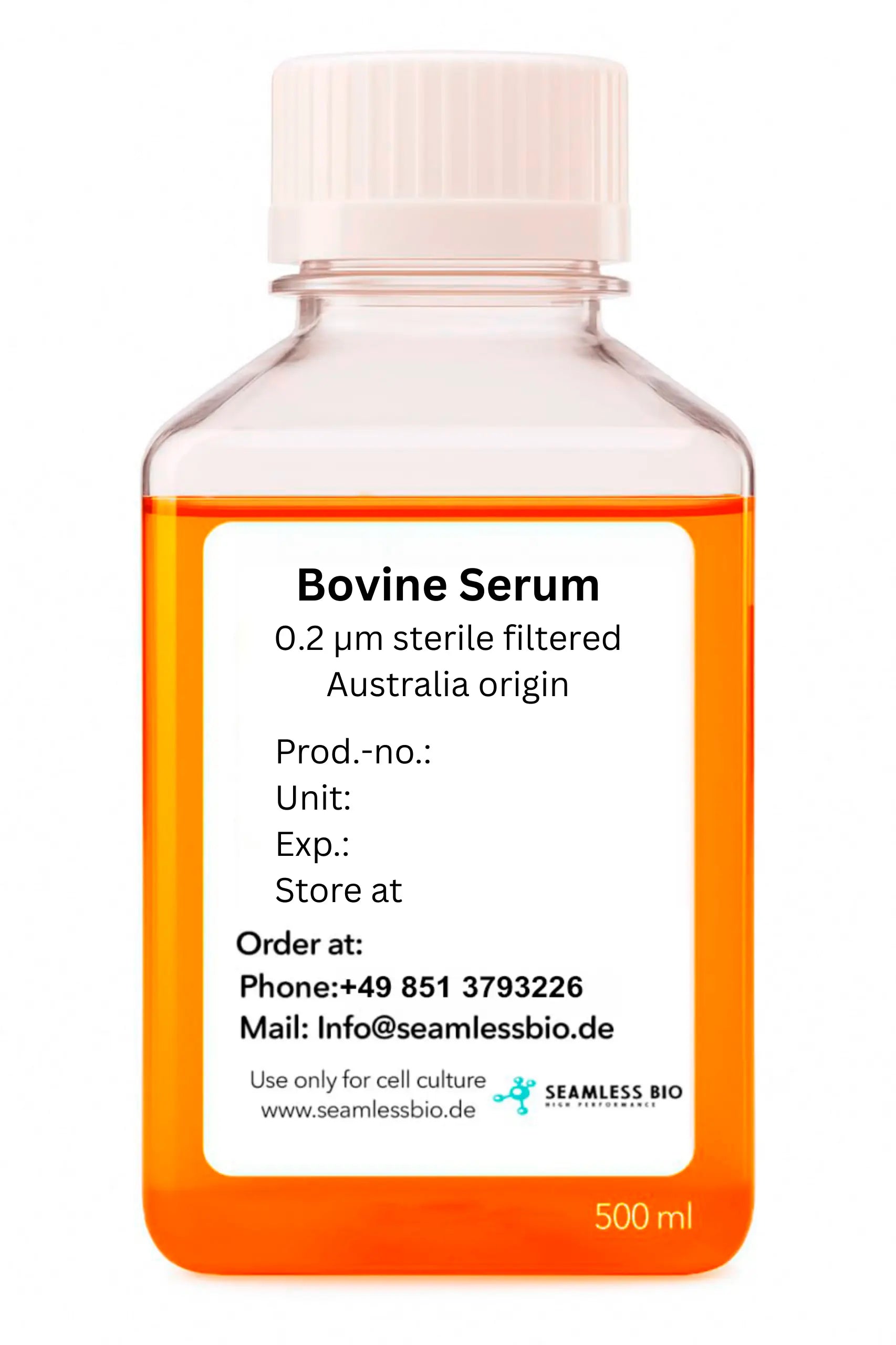 Bovine Serum | Australia Origin | 0.2µm Sterile Filtered SeamlessBio