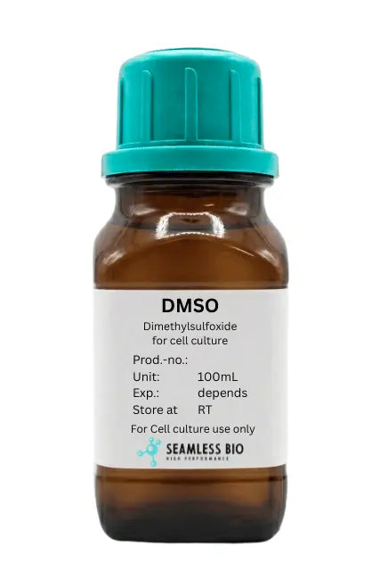 Dimethyl Sulfoxide (DMSO) ≥99.9% | 100mL | sterile filtered SeamlessBio