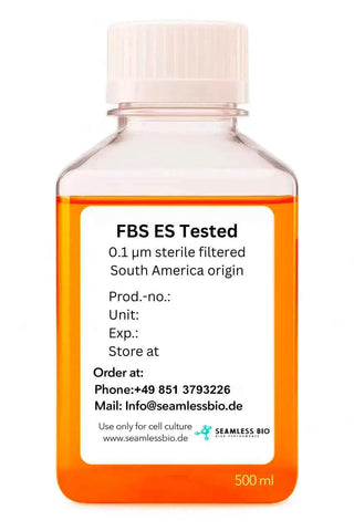 FBS Embryonic Stem Cell tested (FBS for ES Cell) | South America origin | sterile filtered