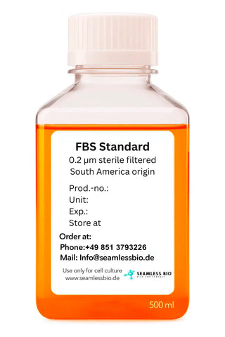 FBS Standard Grade | South America | 0.2 µm sterile filtered