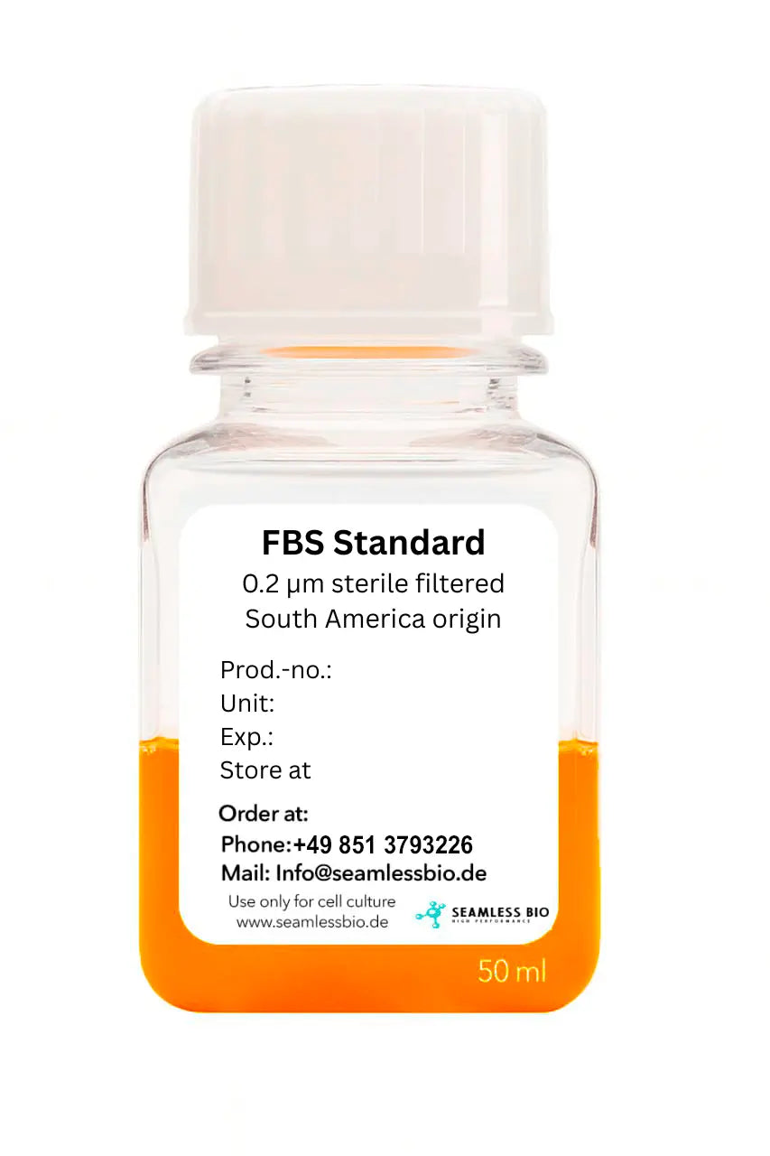 FBS Standard Grade | South America | 0.2 µm sterile filtered