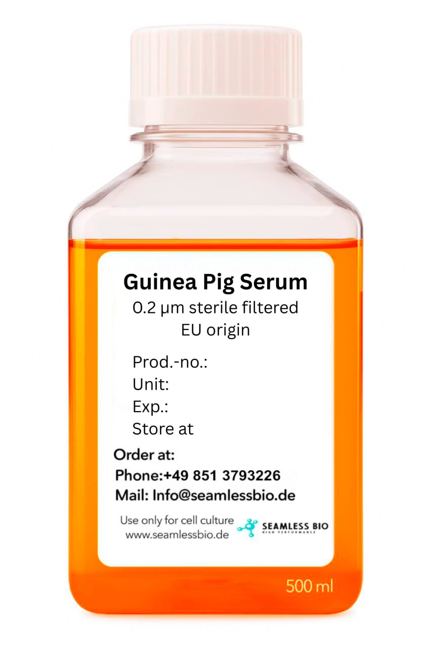 Guinea Pig Serum EU origin 500mL
