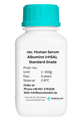 Recombinant Human Serum Albumin (rHSA) – Economy Grade | 90–99% Purity